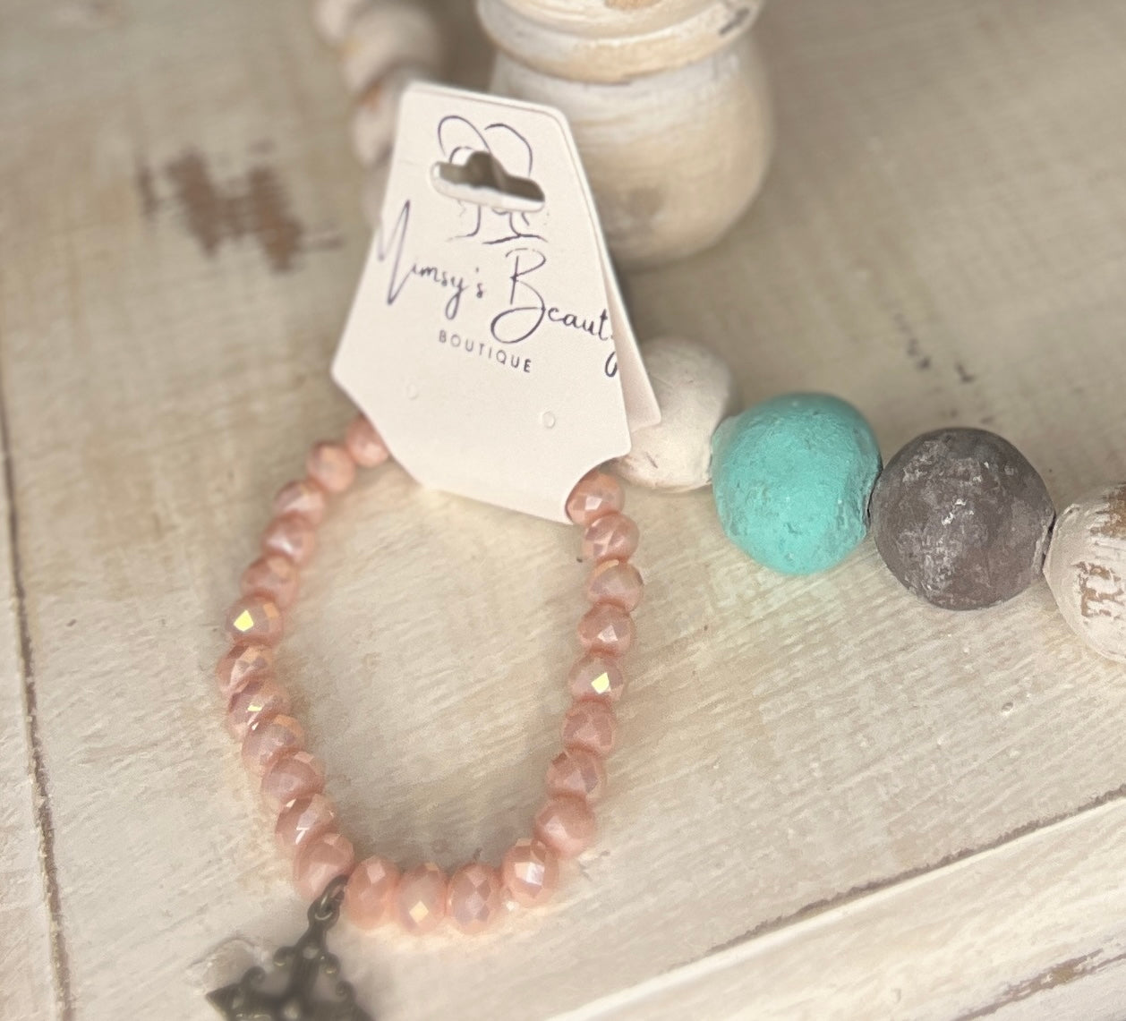 Coastal Cross Bracelet