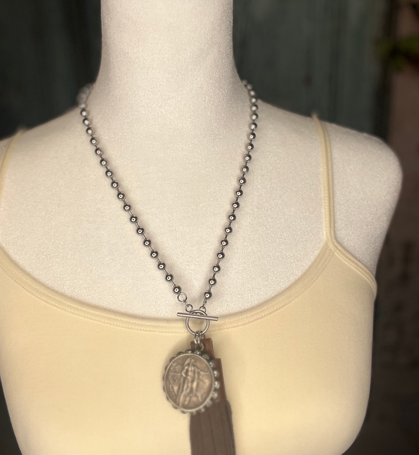 Lone Star Tassel Necklace
