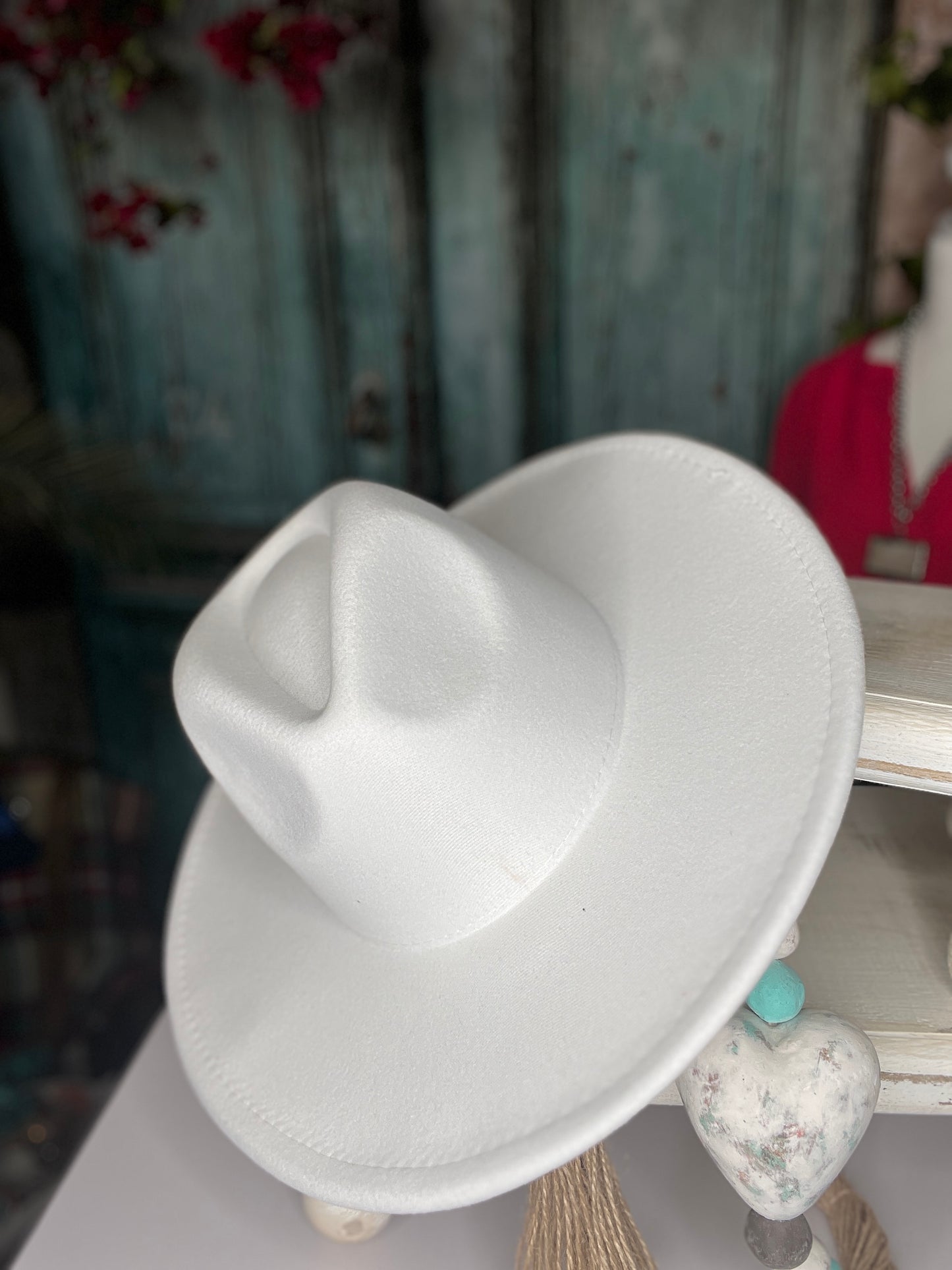 Classic Brim Hat - White