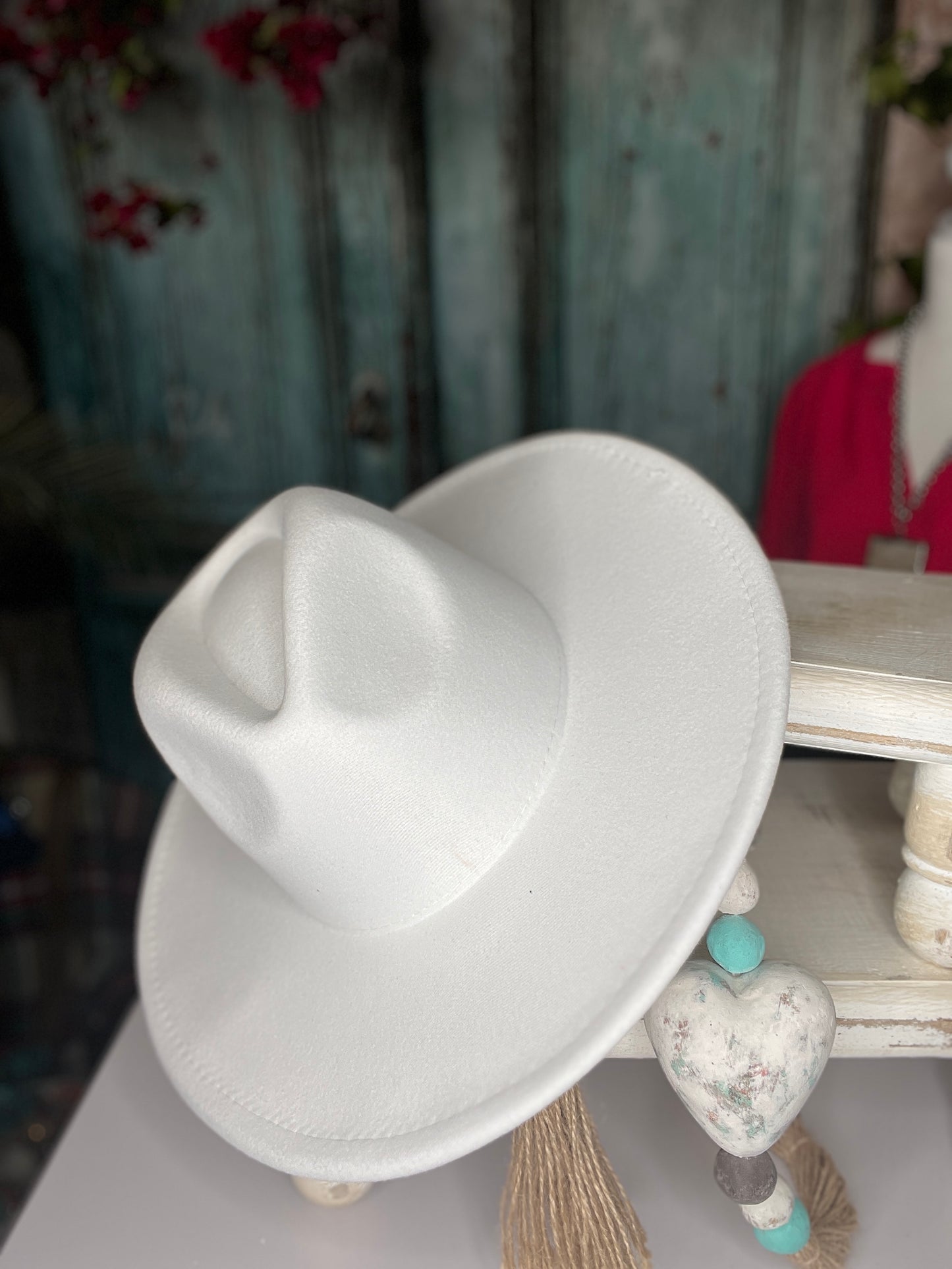 Classic Brim Hat - White