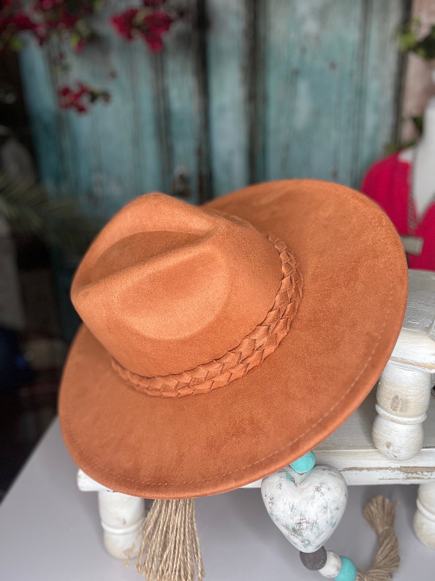 Rustic Braided Brim Hat