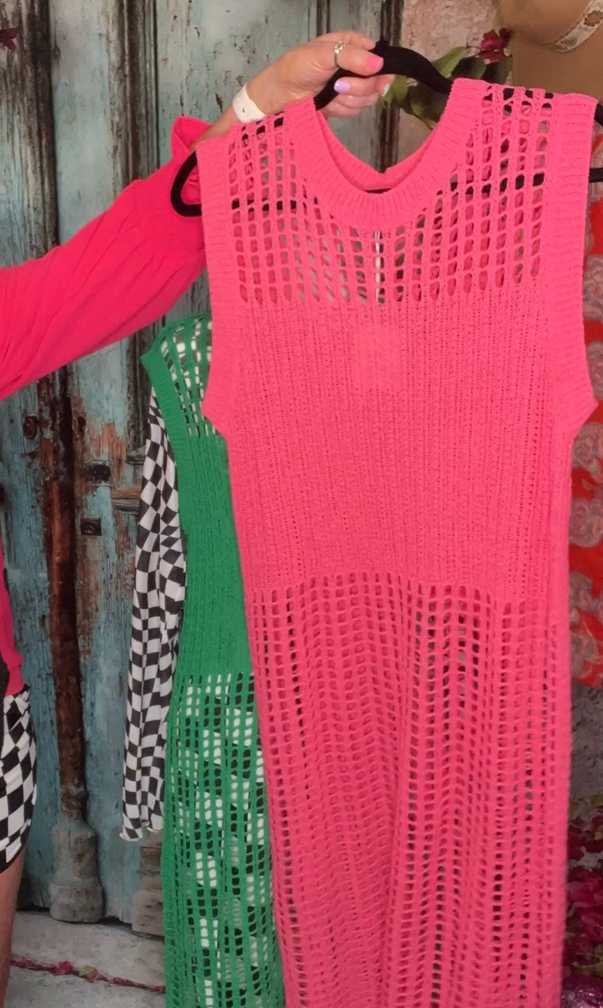 Boho Breeze Crochet Sweater