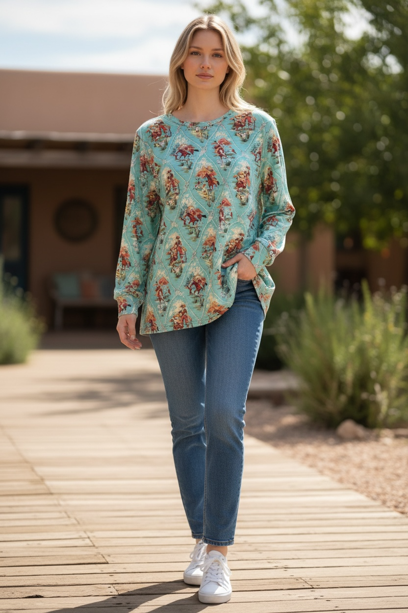 Cowboy Charm Top
