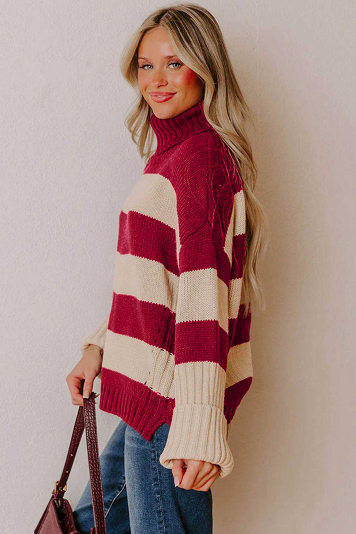Western Rodeo Stripe Sweater - PRE ORDER