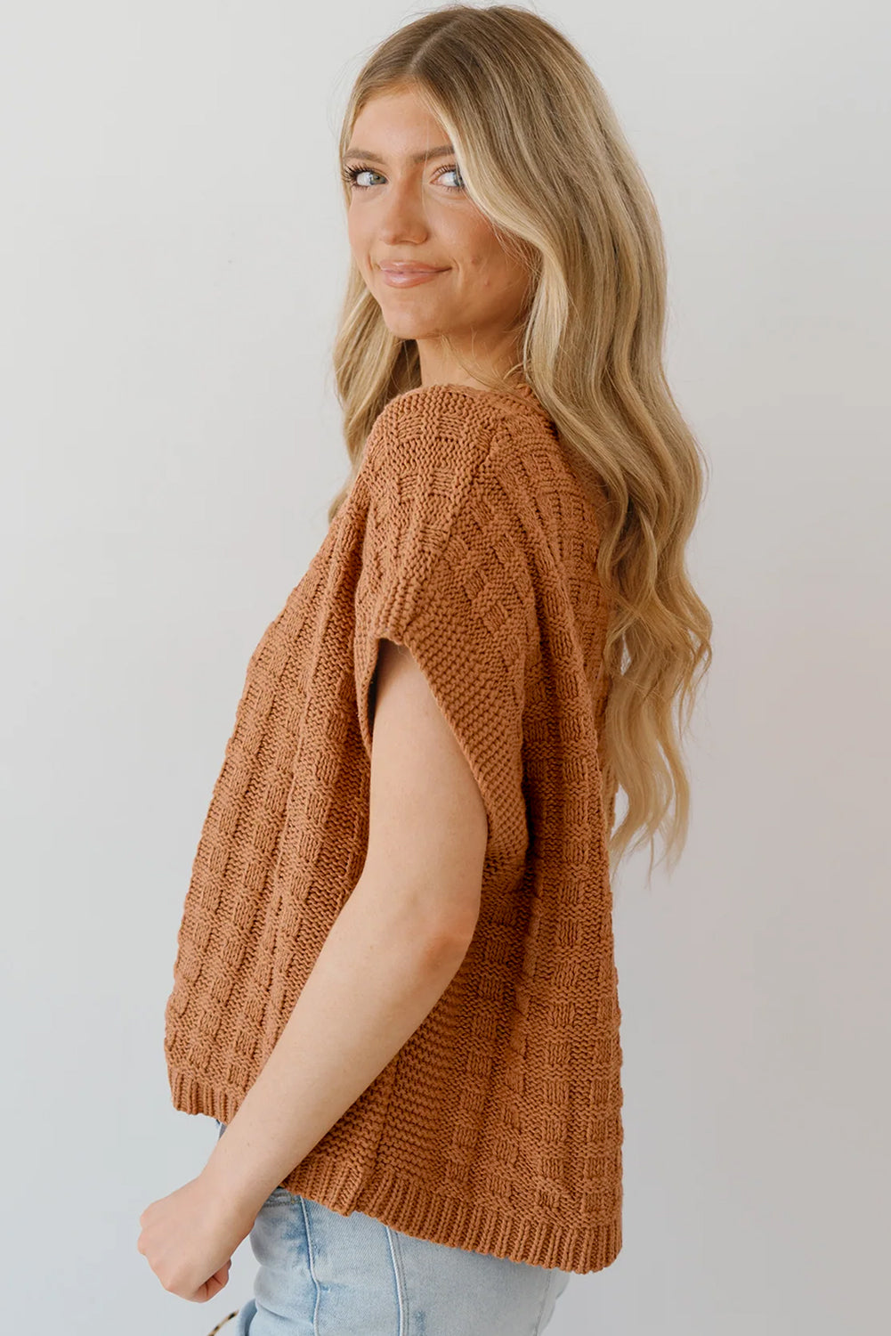 Chestnut Charm Sweater Vest
