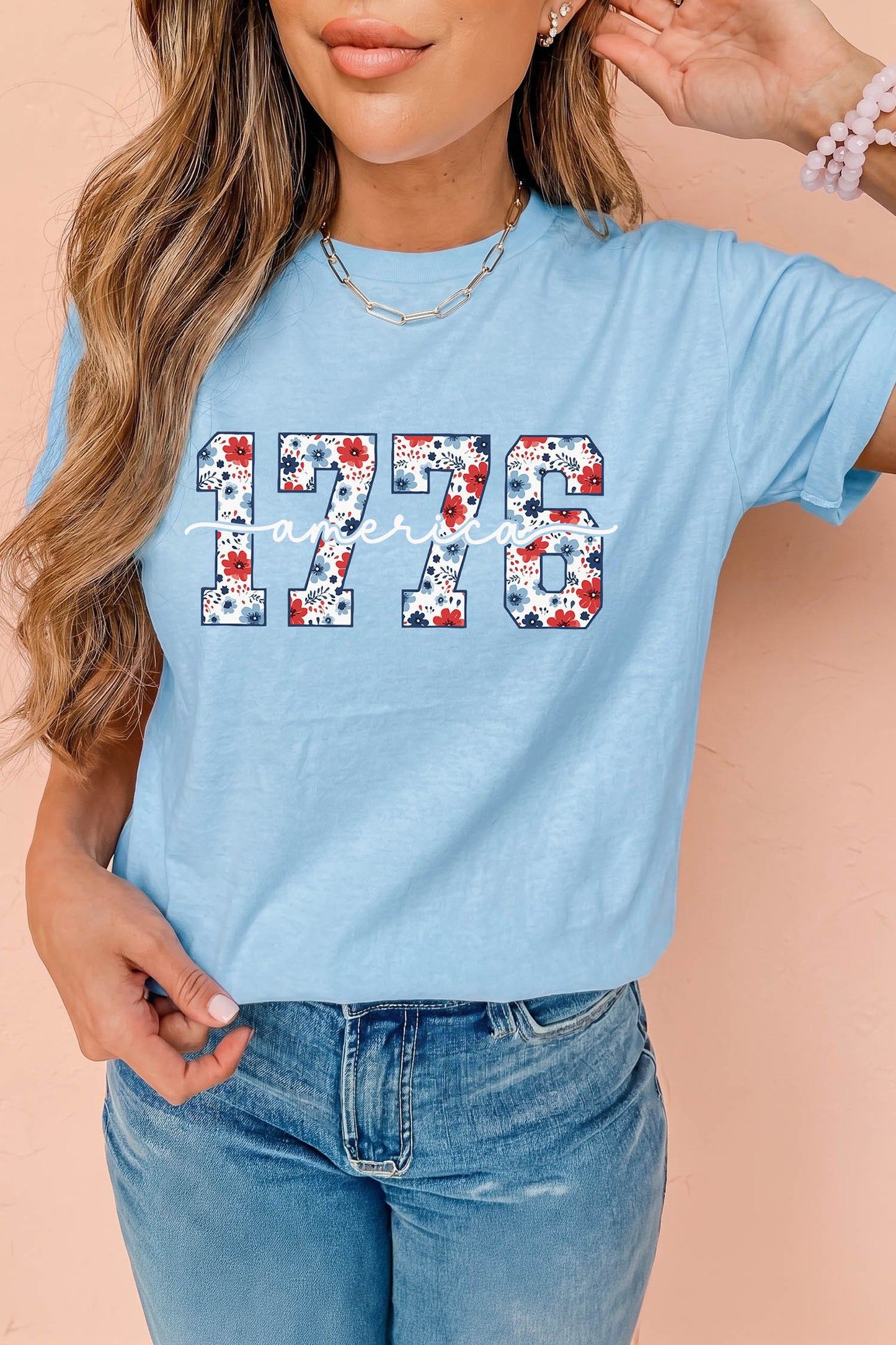 1776 Summer Bloom Tee - PRE ORDER