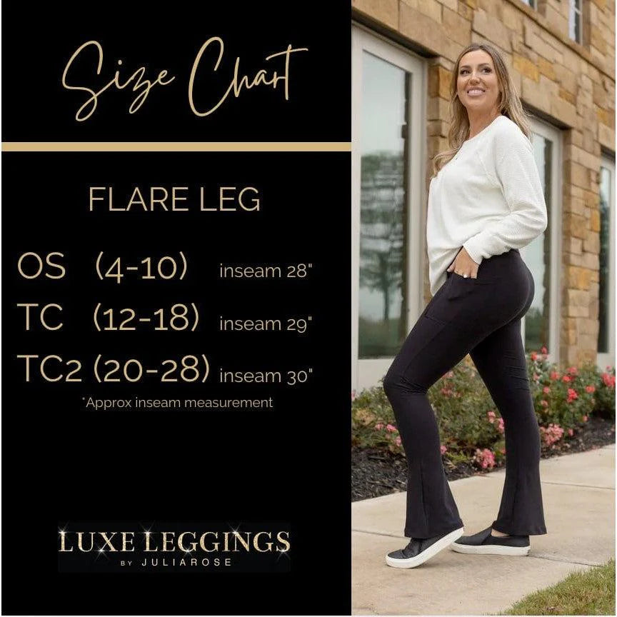 Brown Bootcut Leggings