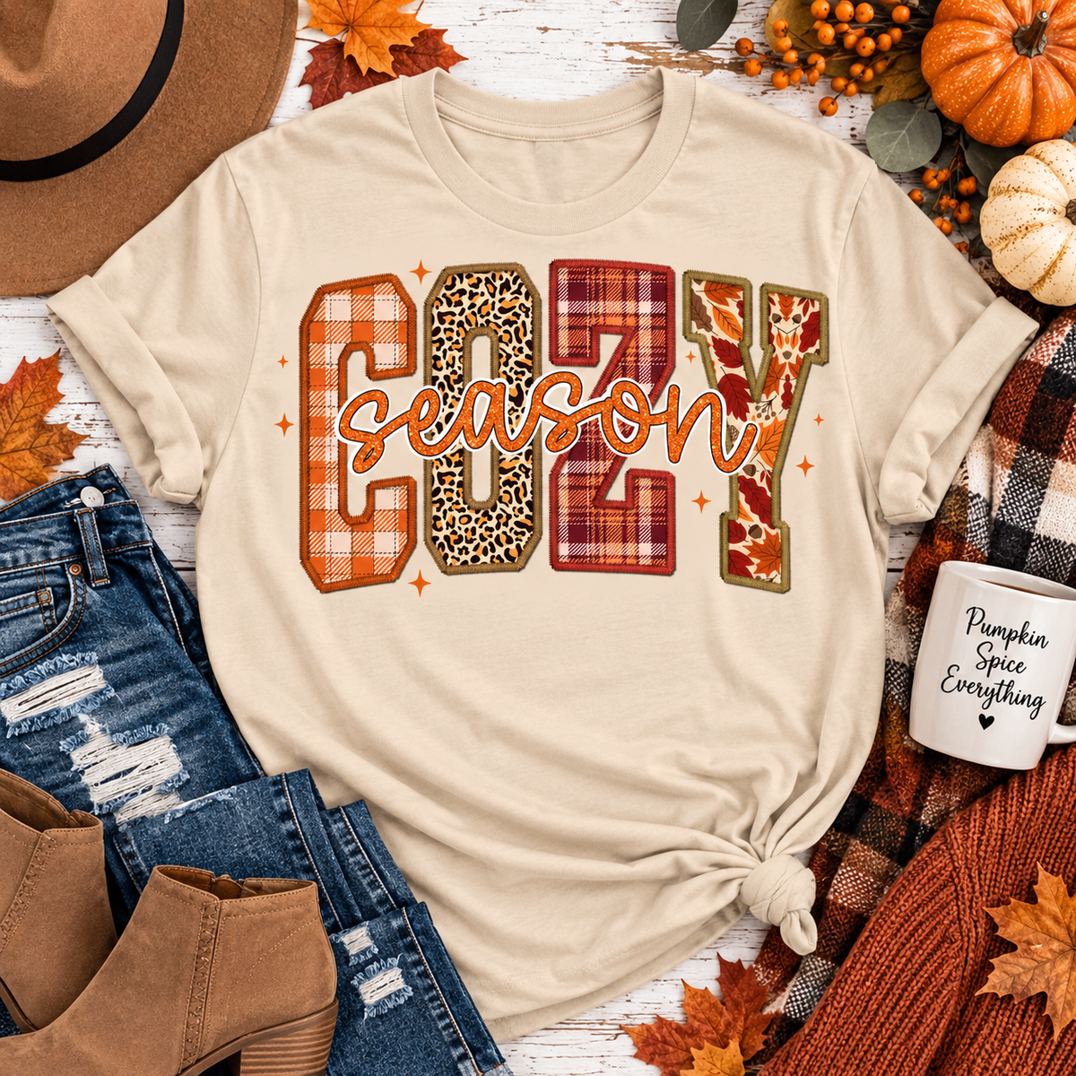 Cozy Graphic Tee - PRE ORDER