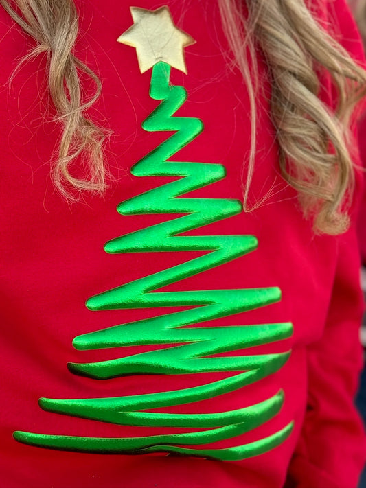 Tinsel Tree Tee