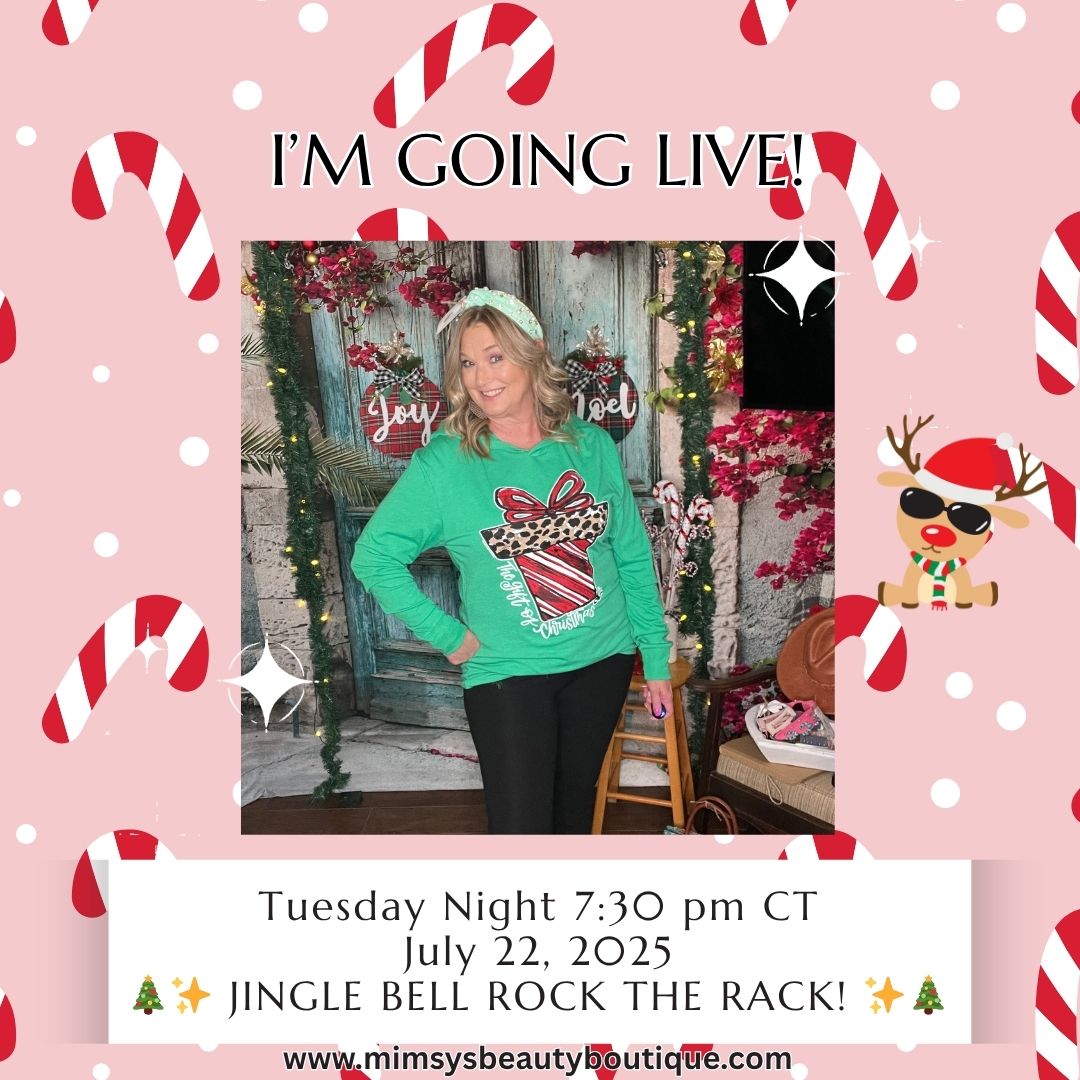 Live Sale - July 22 - Jingle Bell Rock the Rack