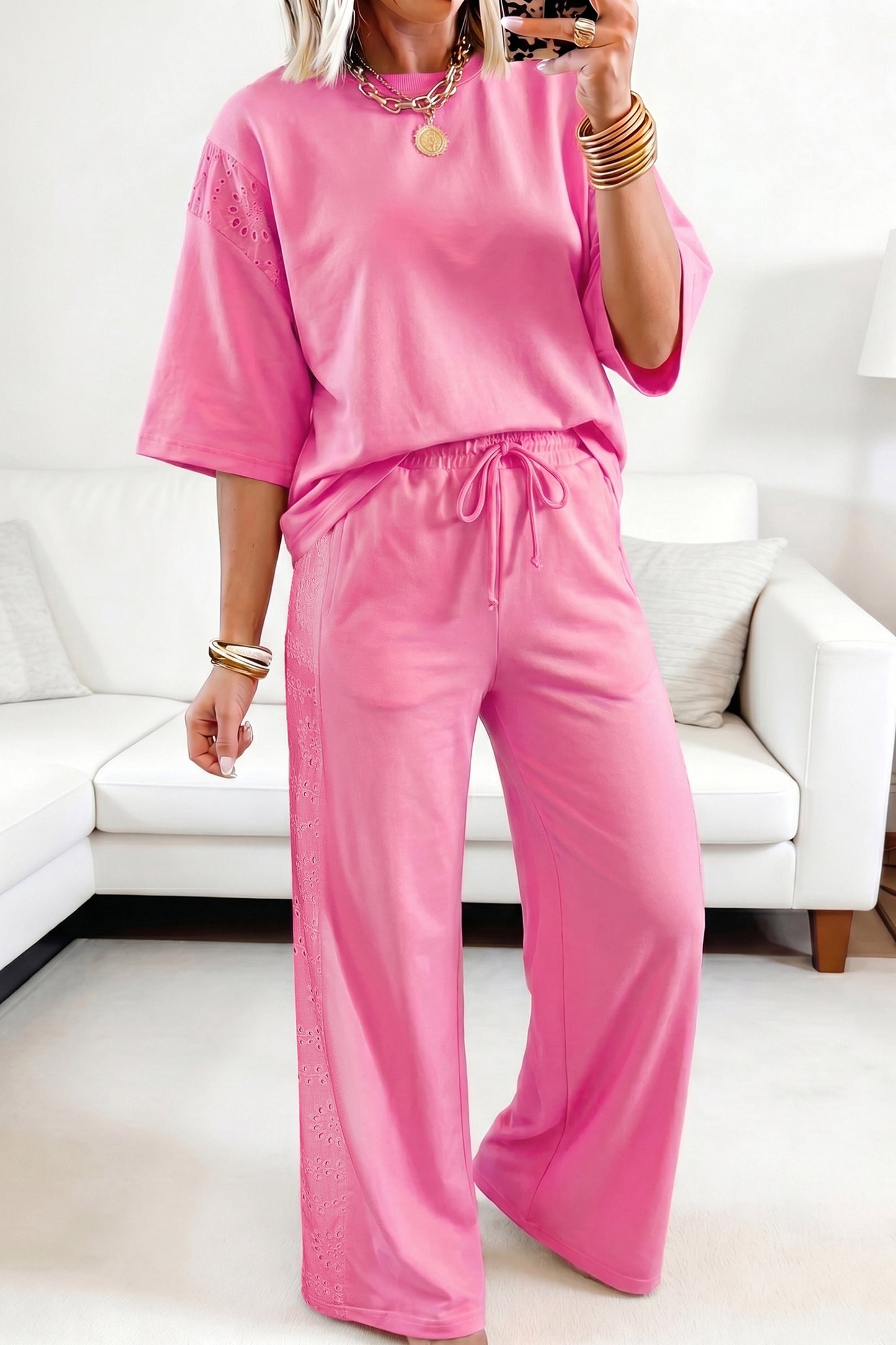 Blush Haven Lounge Set - PRE ORDER