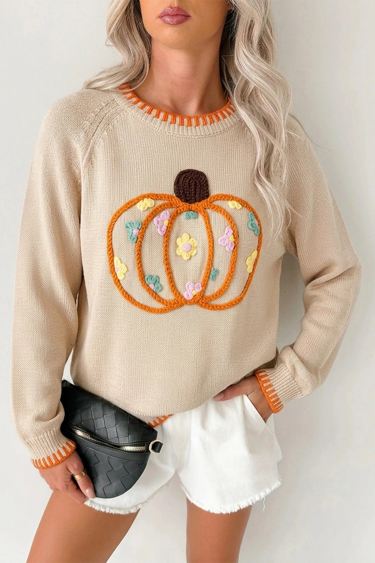 Pumpkini Patch Blooms Sweater - PRE ORDER