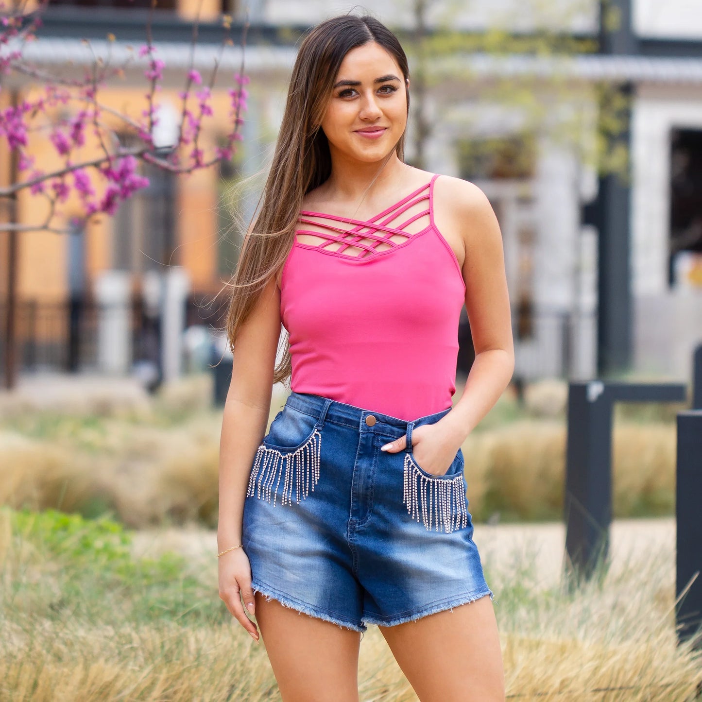 Rhinestone Rodeo Shorts