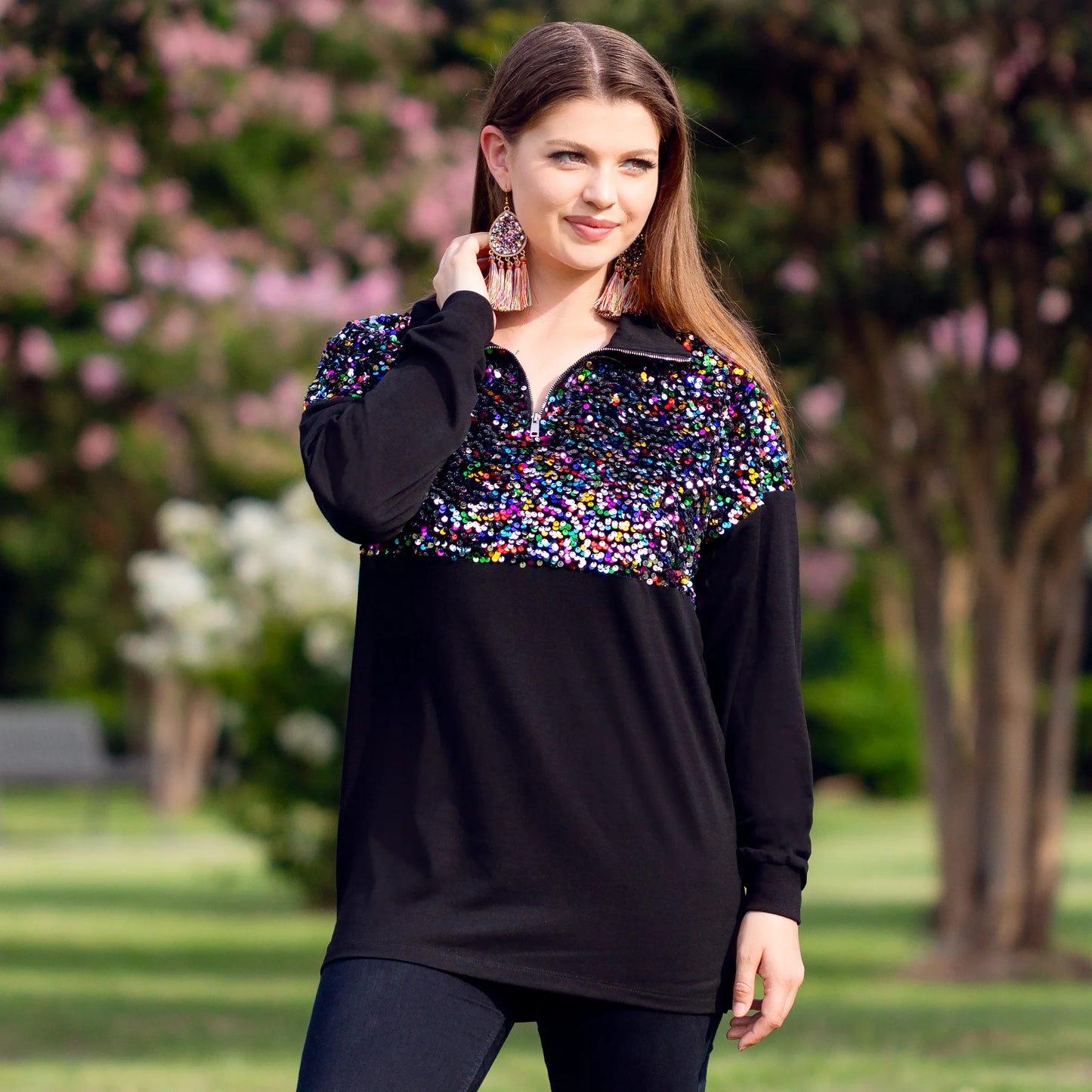 Sparkling Soiree' Pullover