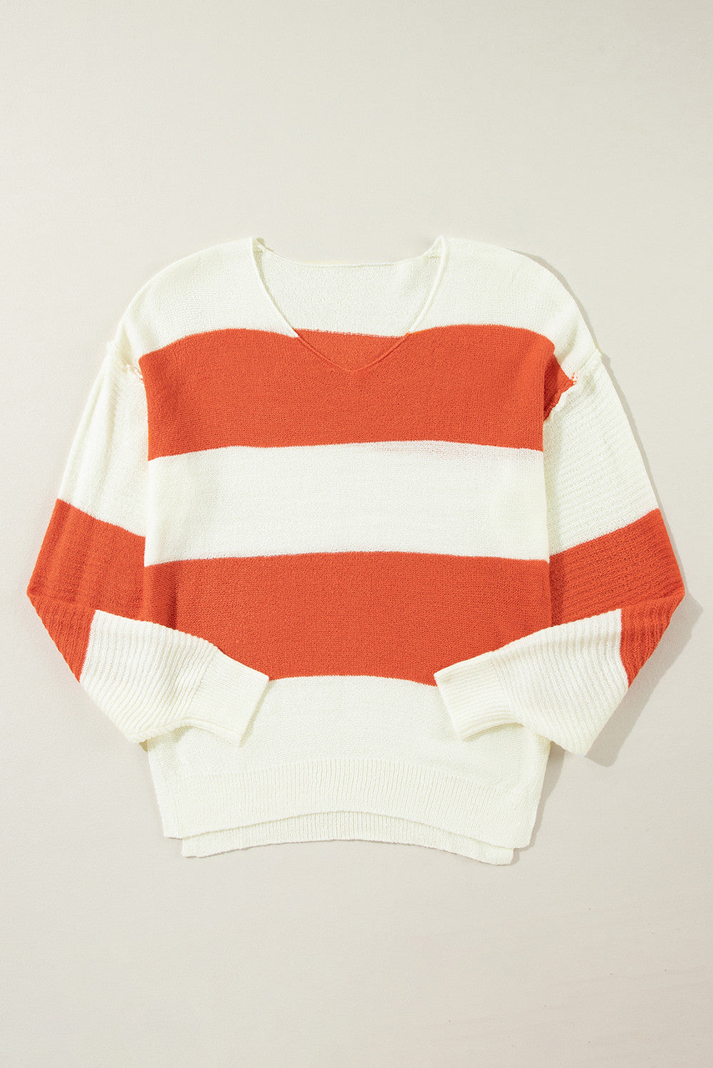Pumpkin Stripe Sweater - PRE ORDER