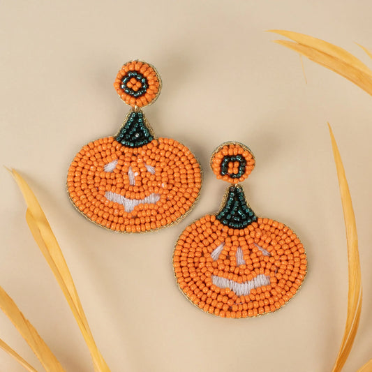 Pumpkin Earrings
