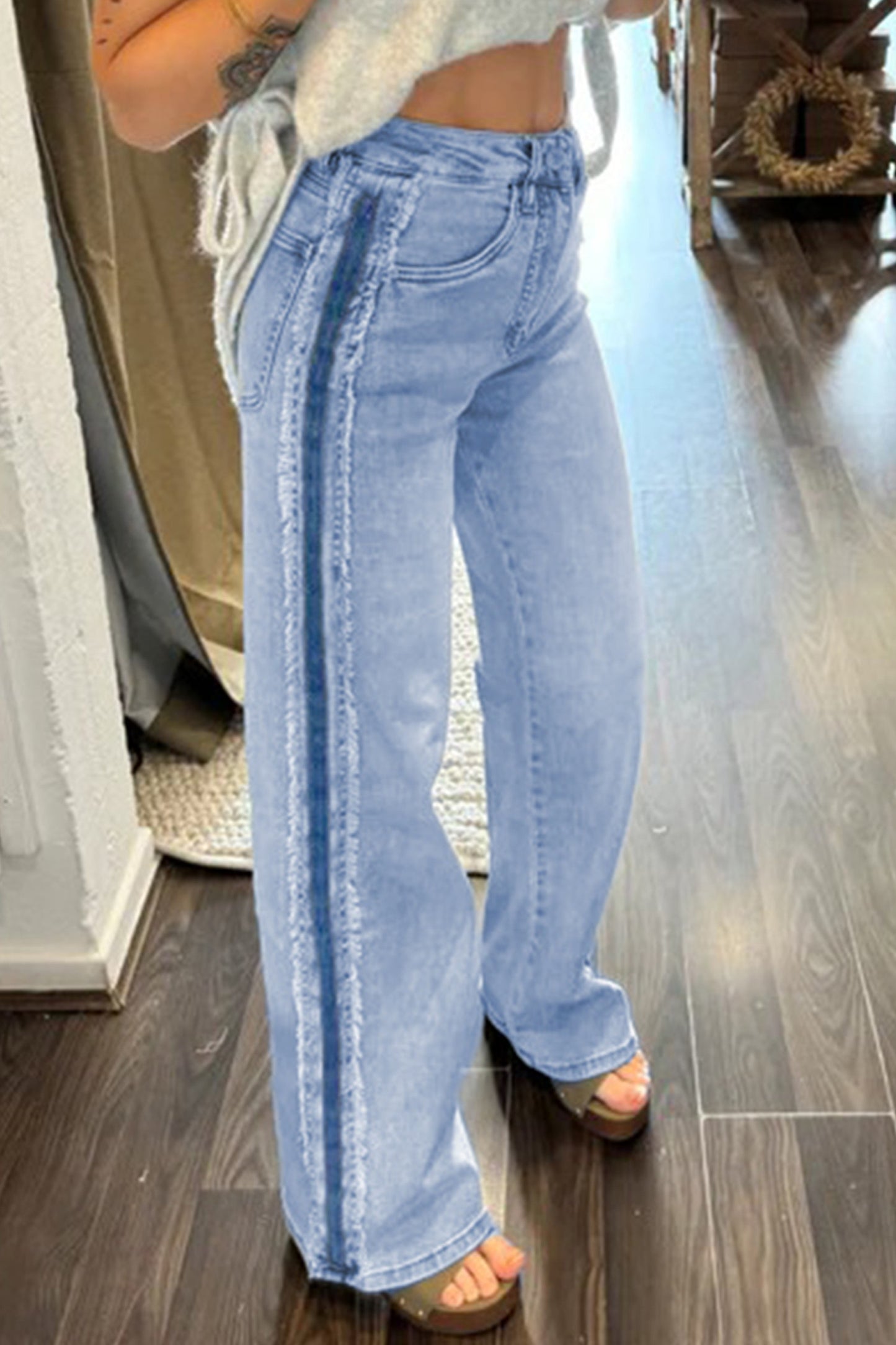 Country Roads Stripe Jeans - PRE ORDER