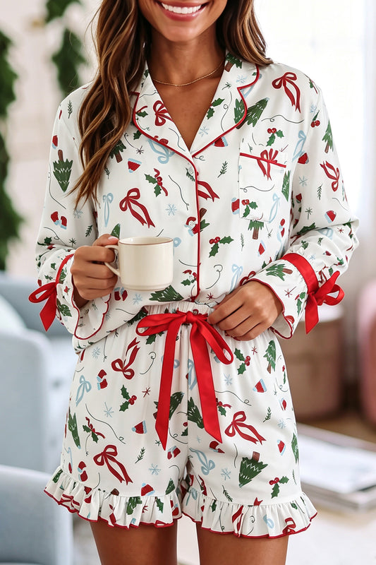 Merry Little Christmas Tree Pajama Set - PRE ORDER