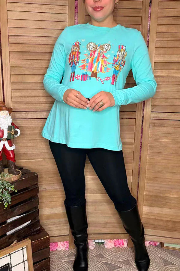 Merry Mint Nutcracker Tee