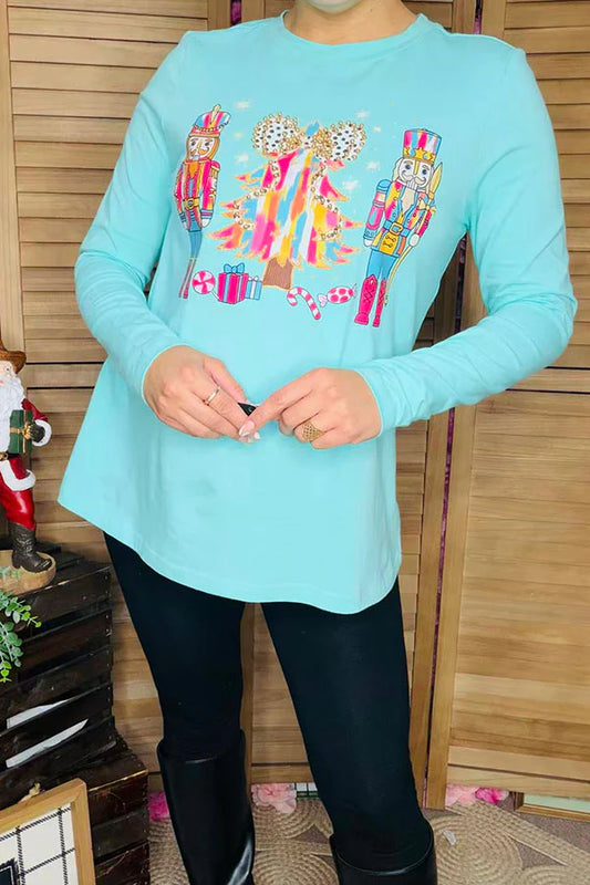 Merry Mint Nutcracker Tee