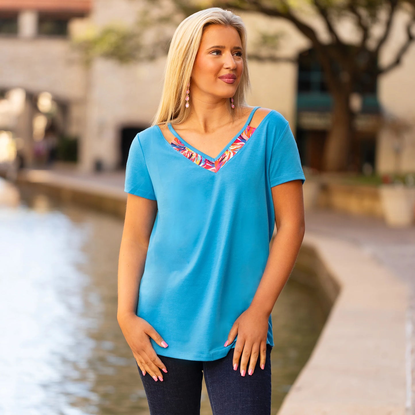 Color Pop Breeze Top