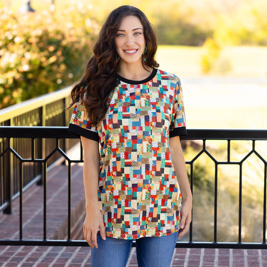 Savanna Mosaic Top