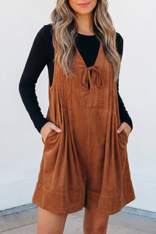 Cinnamon Charm Romper - PRE ORDER