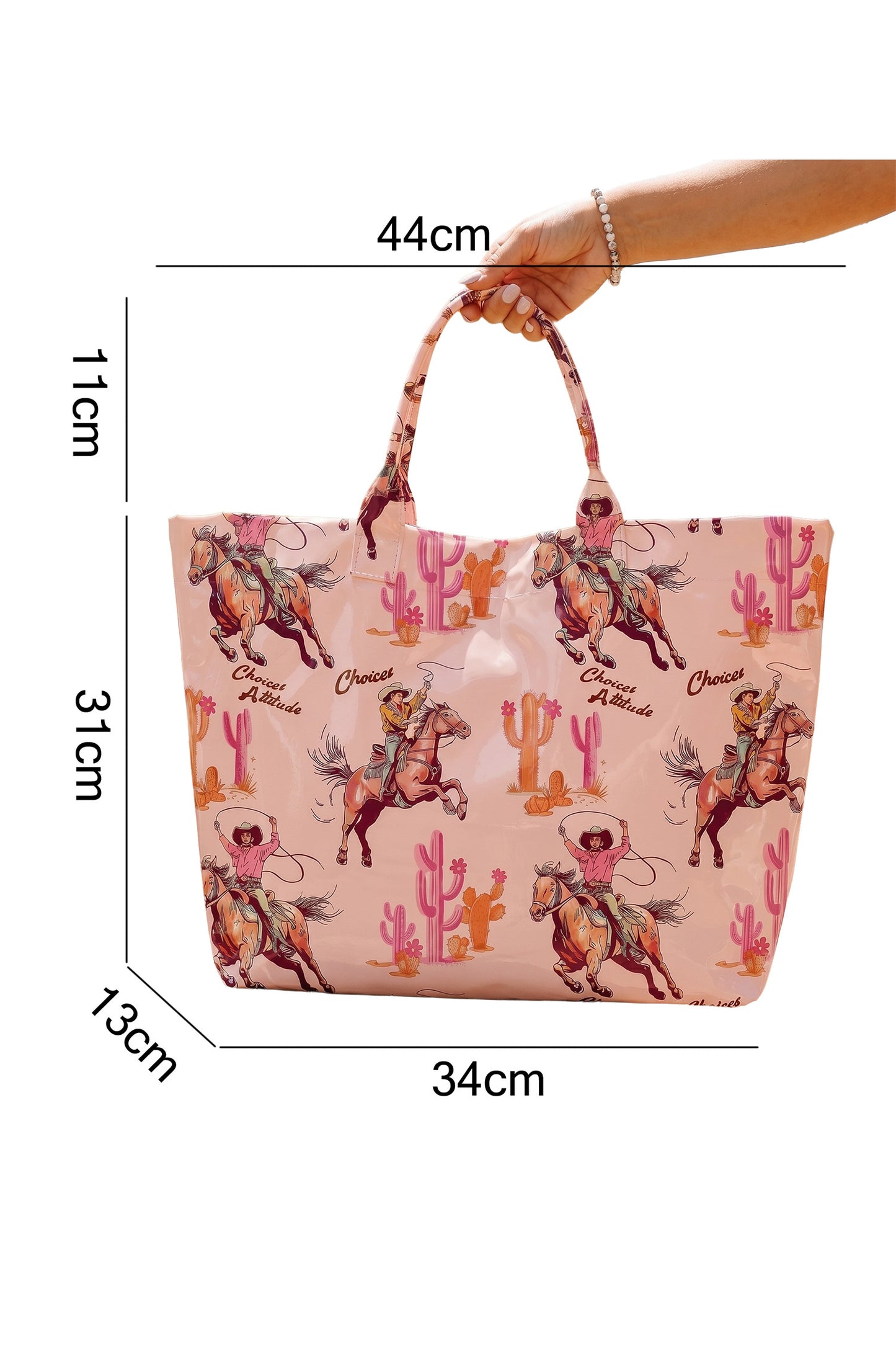Desert Rodeo Vinyl Tote - PRE ORDER