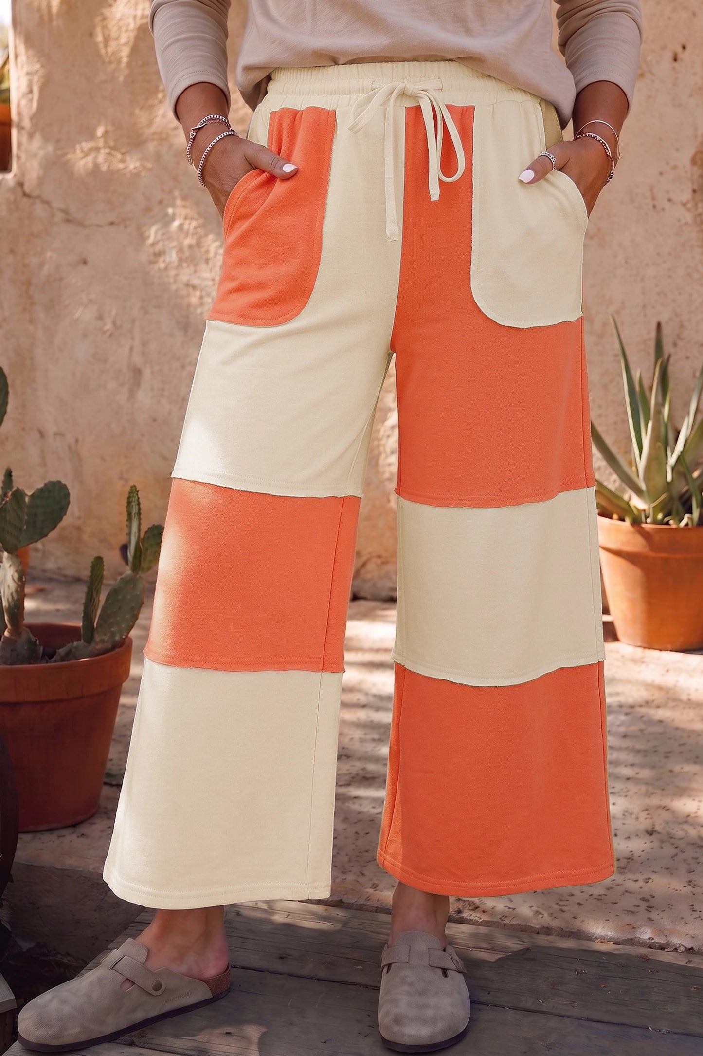 Colorblock Crush Pants - PRE ORDER