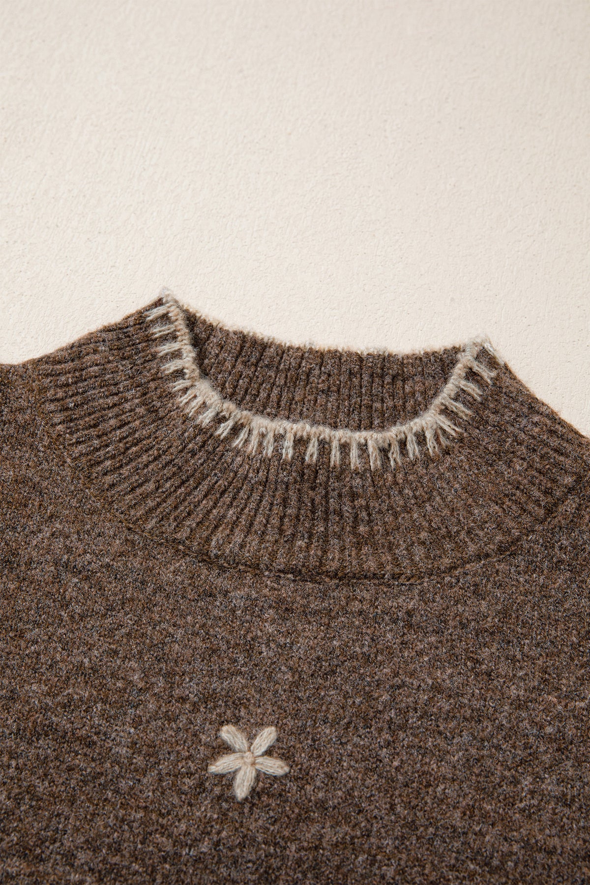 Cinnamon Bloom Floral Sweater - PRE ORDER