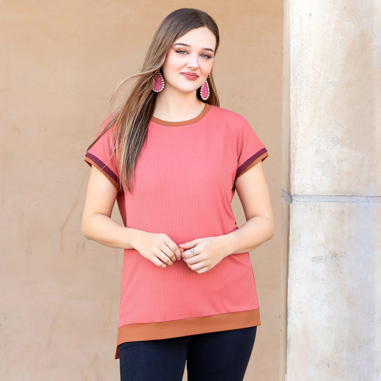 The Rosewood Trim Tee