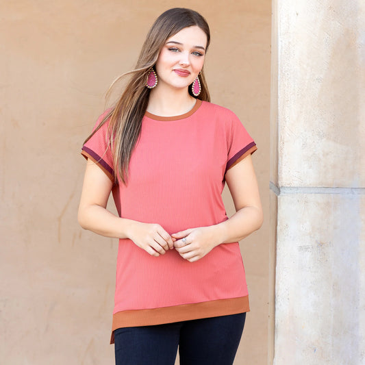 The Rosewood Trim Tee