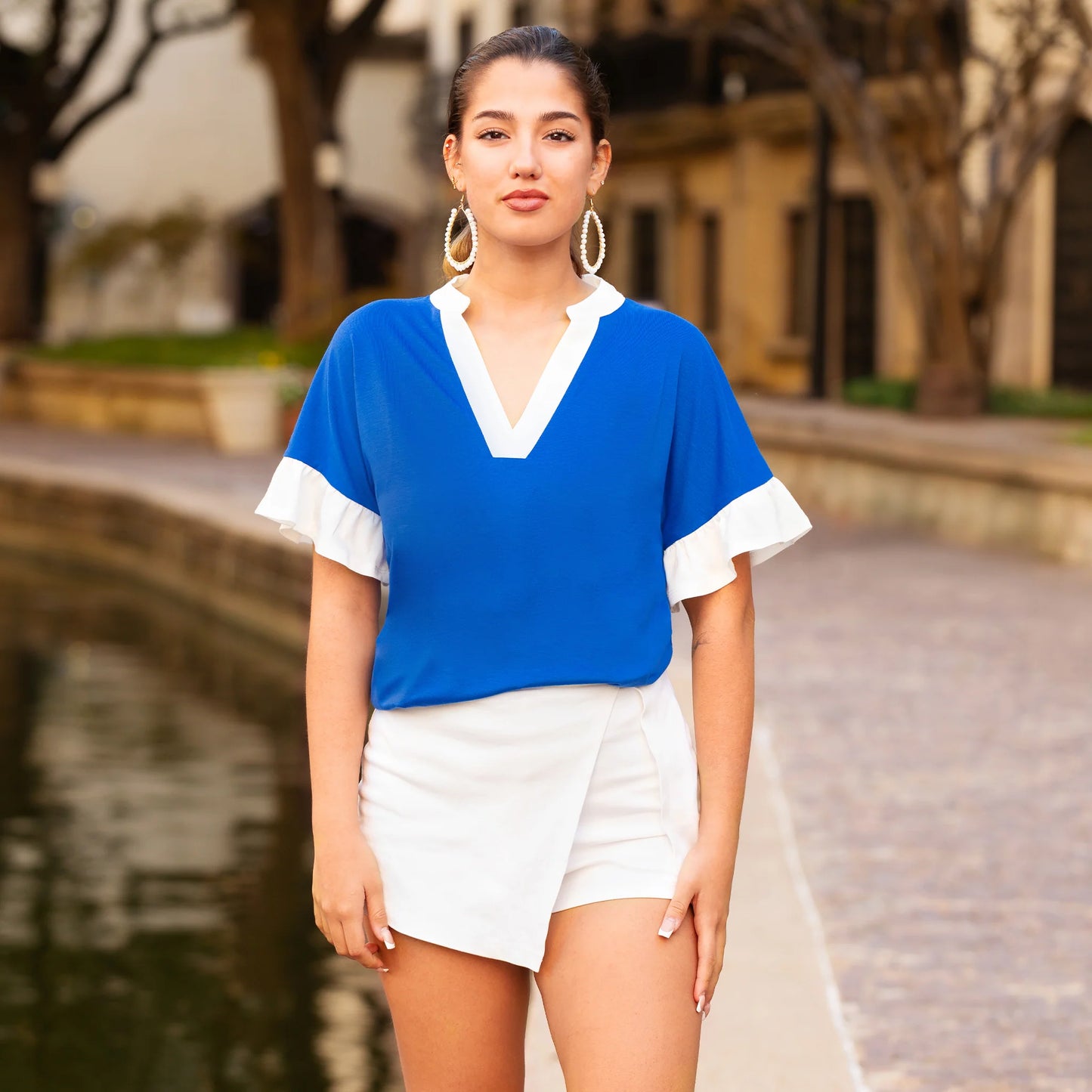 Sugar Pop Ruffle Top