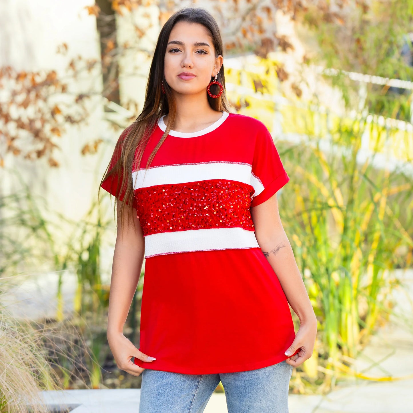 The Game Day Glam Tee