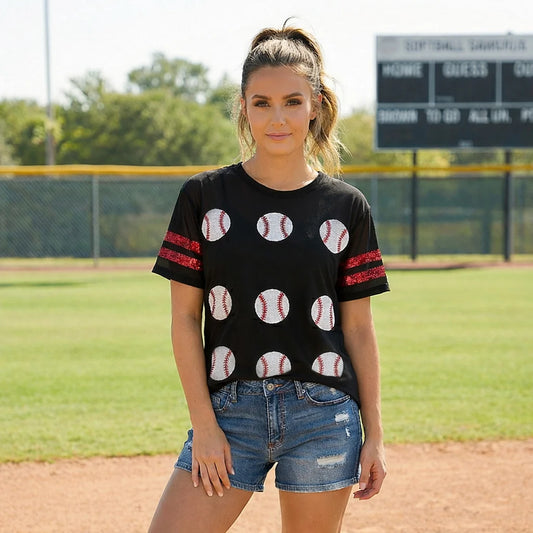 Sequin Slugger Top