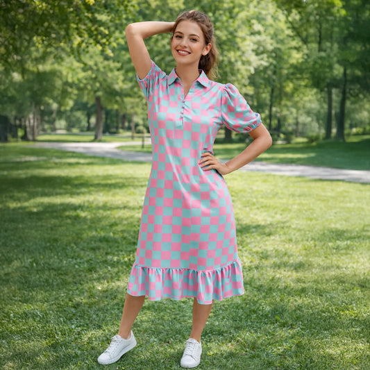 Southern Charm Check Dress