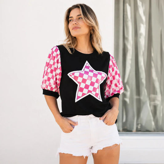 Pink Southern Star Top