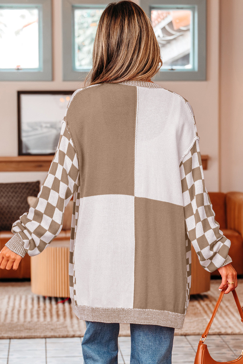 Game Day Check Cardigan - PRE ORDER