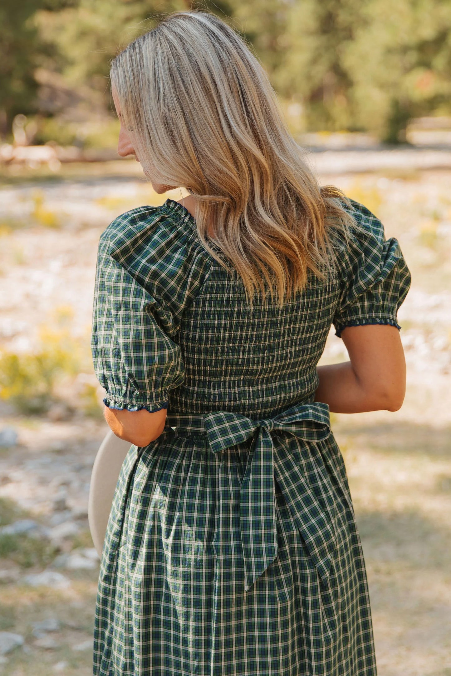 Plaid Charm Dress - PRE ORDER