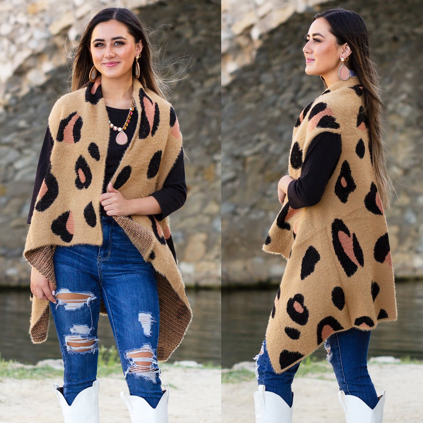 Wild Luxe Layering Vest