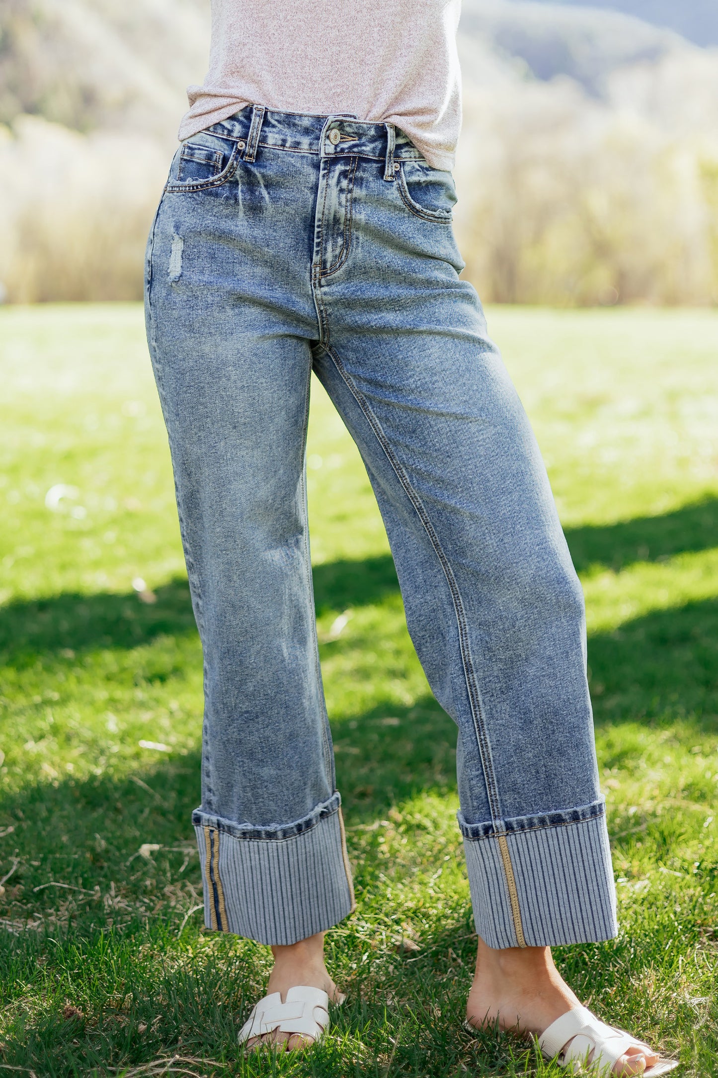 Main Street Cuffed Jeans - PRE ORDER