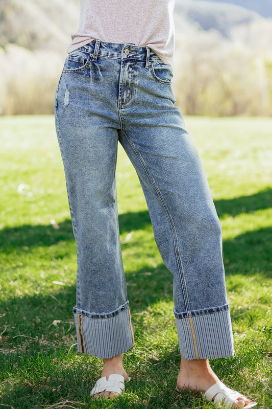 Main Street Cuffed Jeans - PRE ORDER