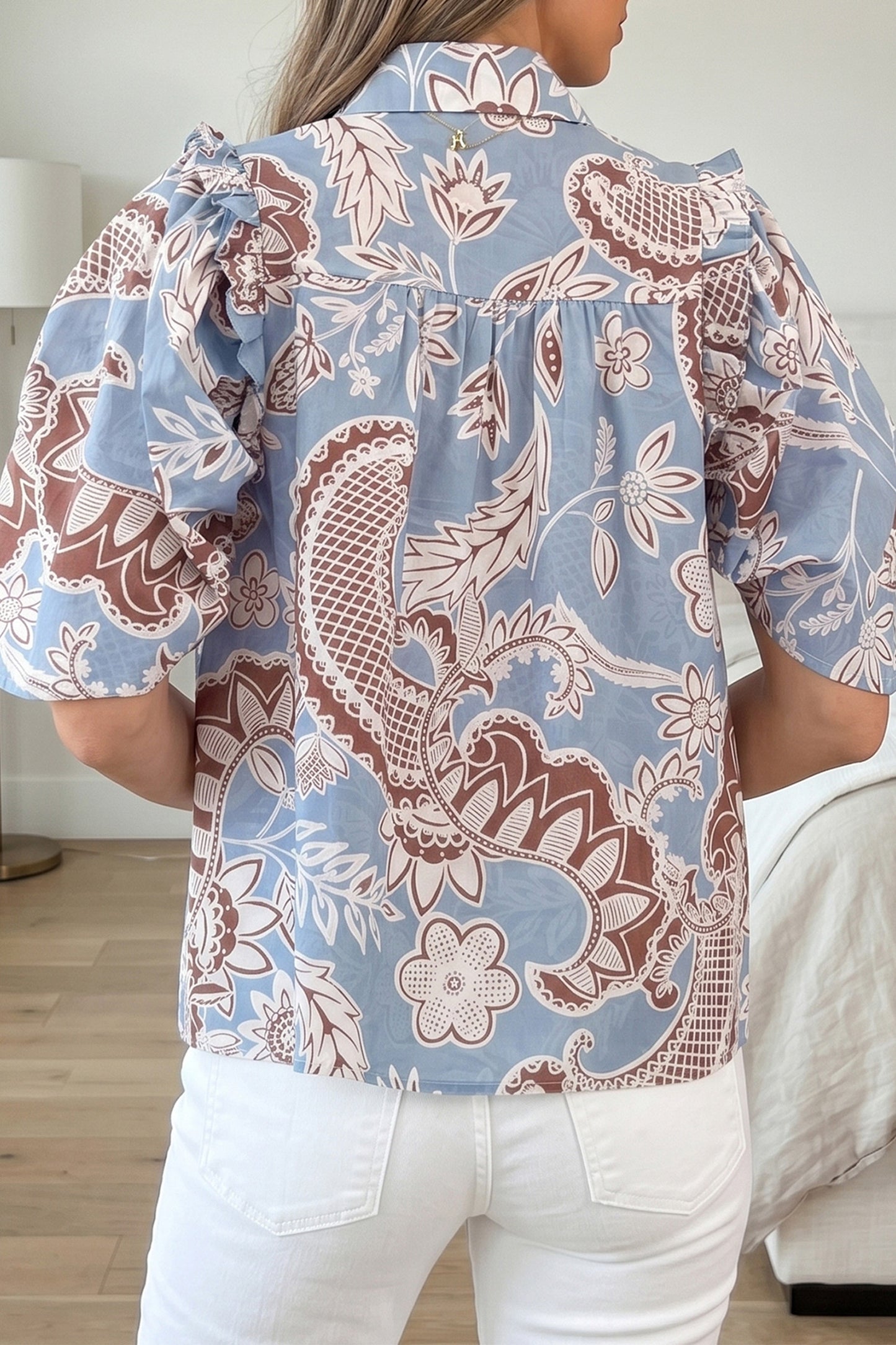 Blue Ridge Paisley Top - PRE ORDER