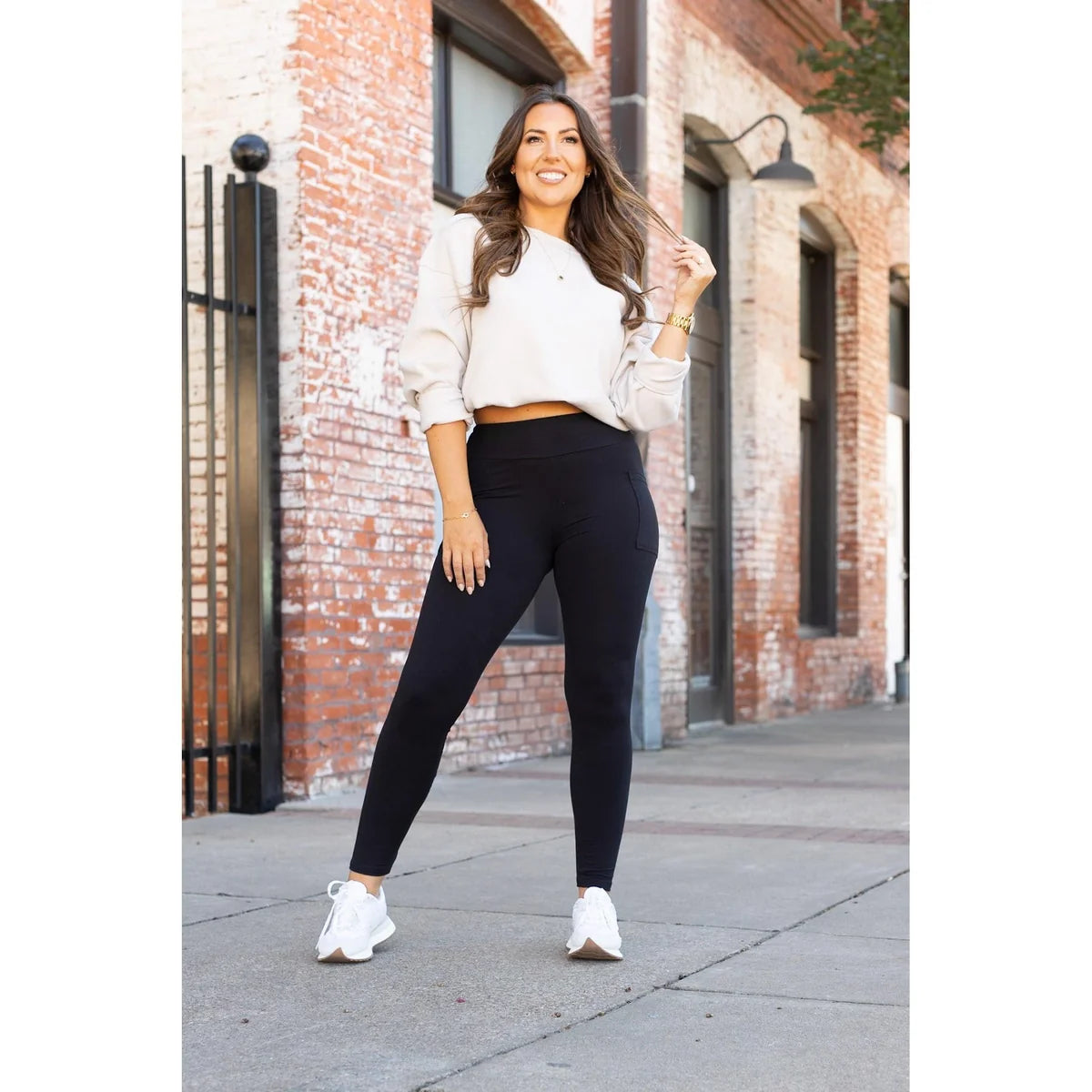 Black Full Length Leggings - PRE ORDER