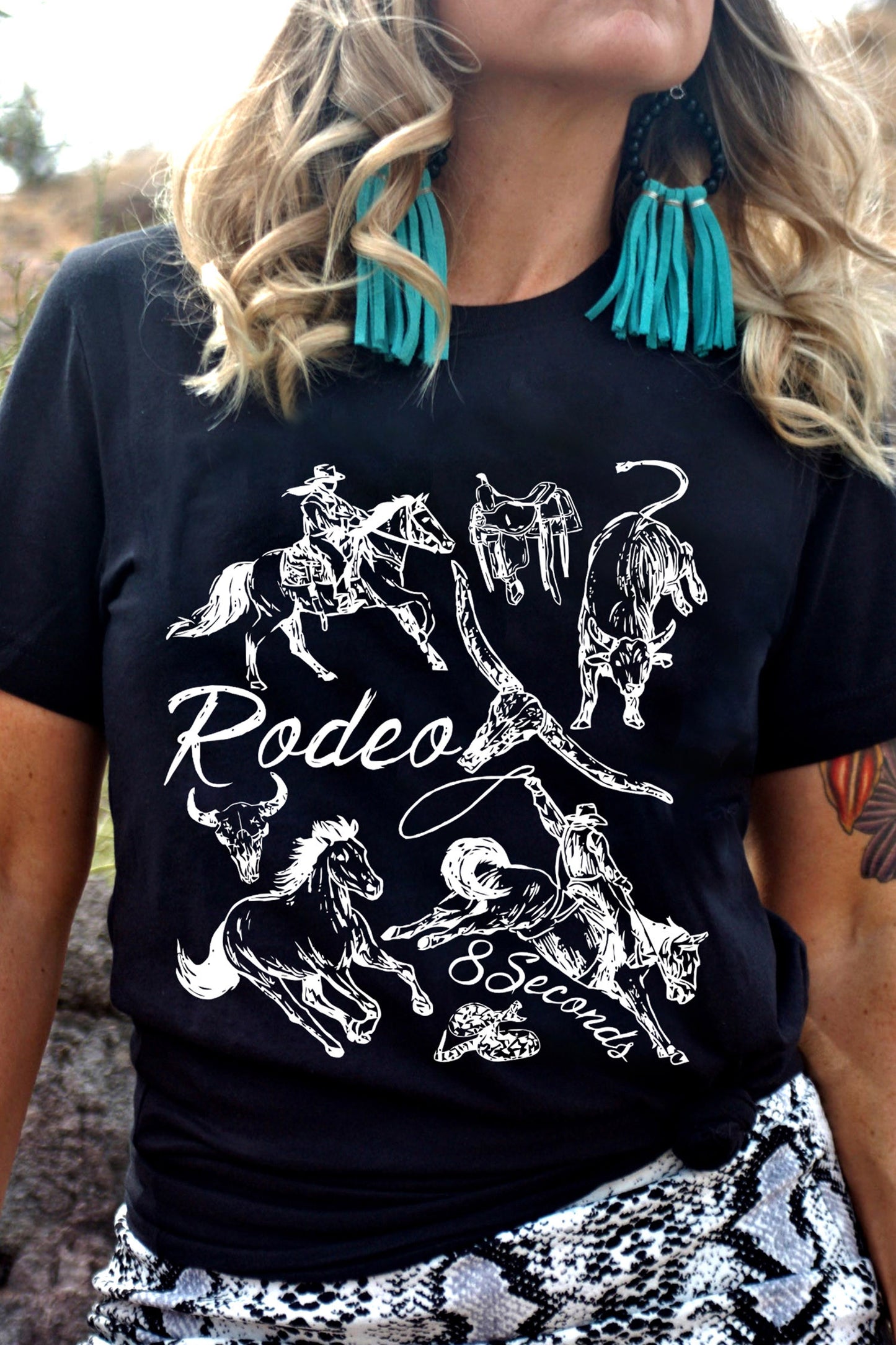 Rodeo Nights Tee - PRE ORDER
