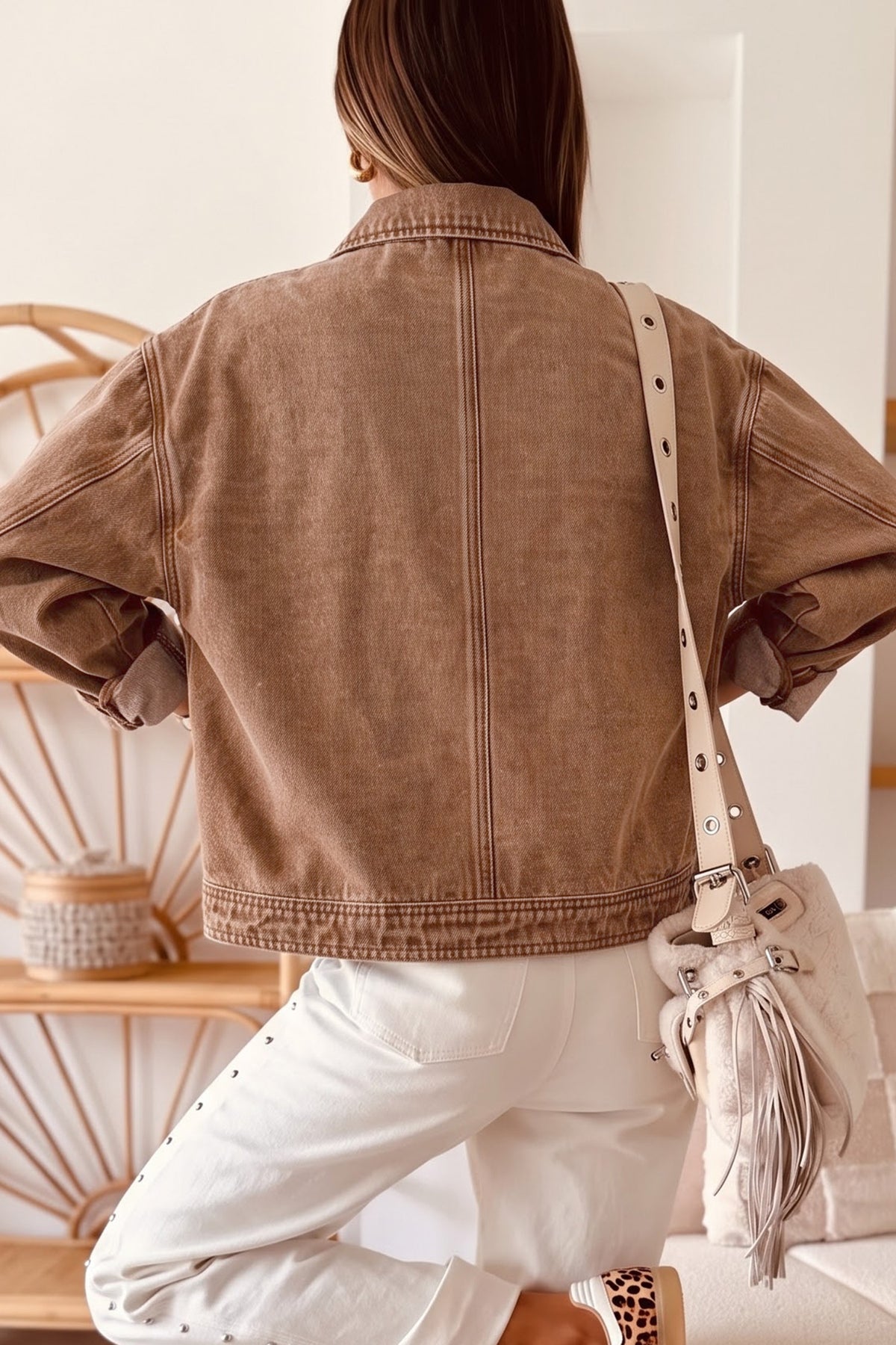 Khaki Everyday Charm Jacket - PRE ORDER