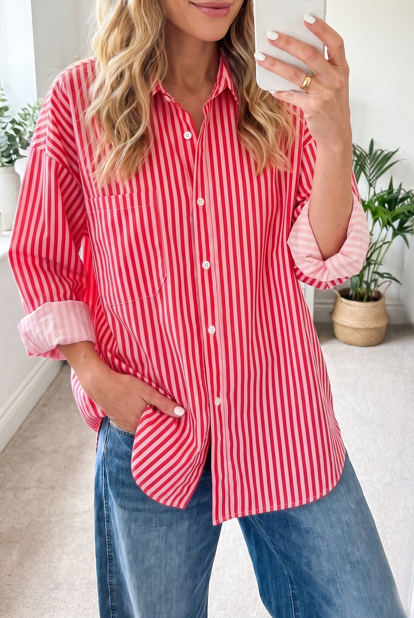 Southern Stripe Button-Up - PRE ORDER