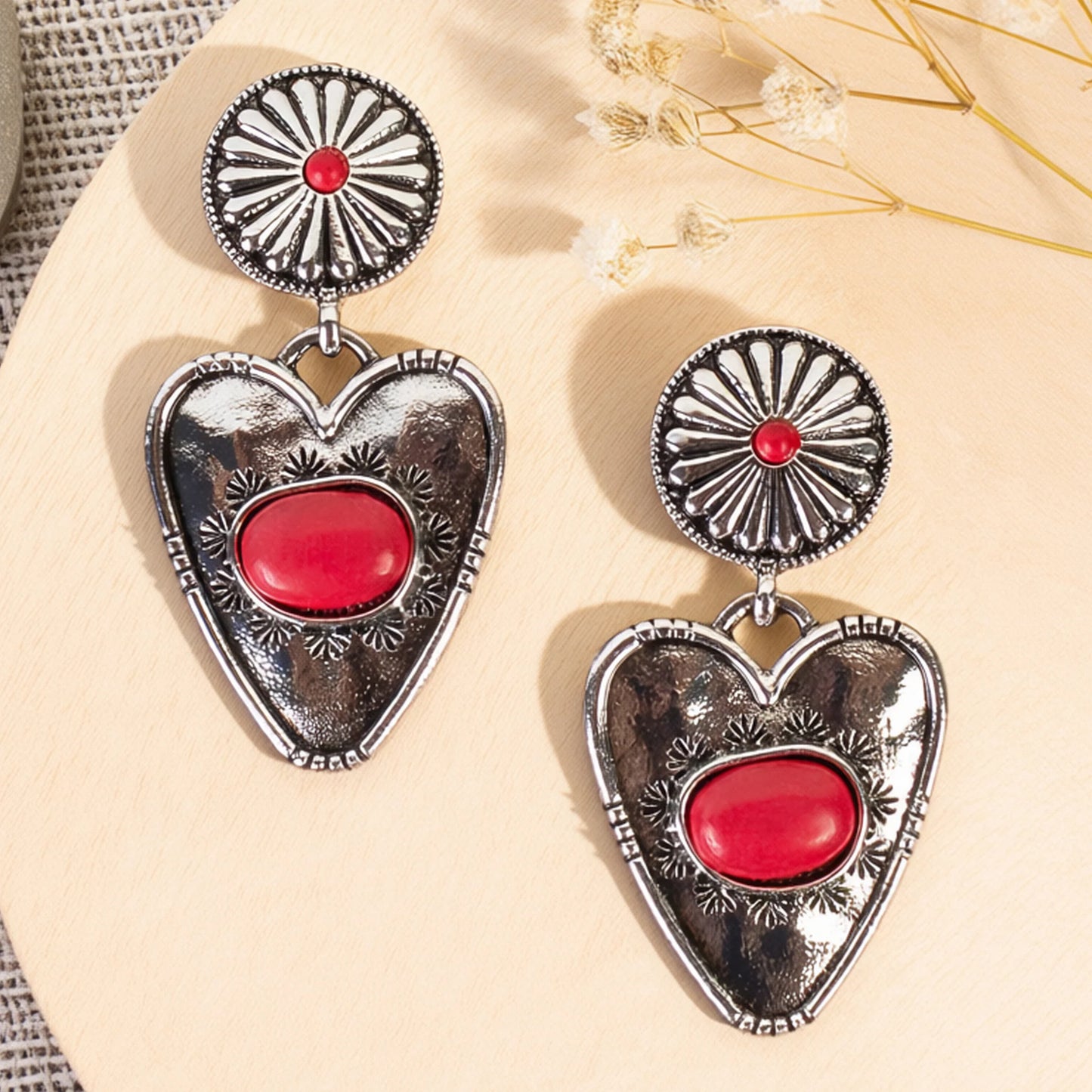 Heart of the West Earrings
