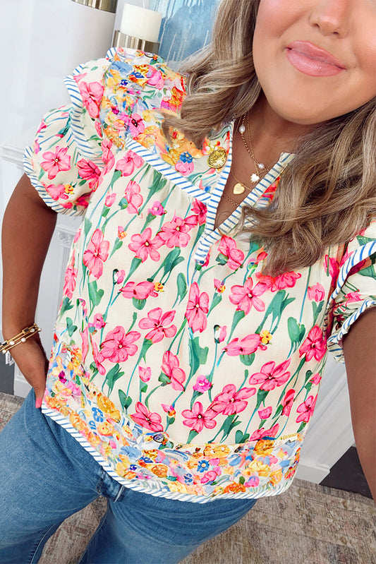 Garden Stripe Top