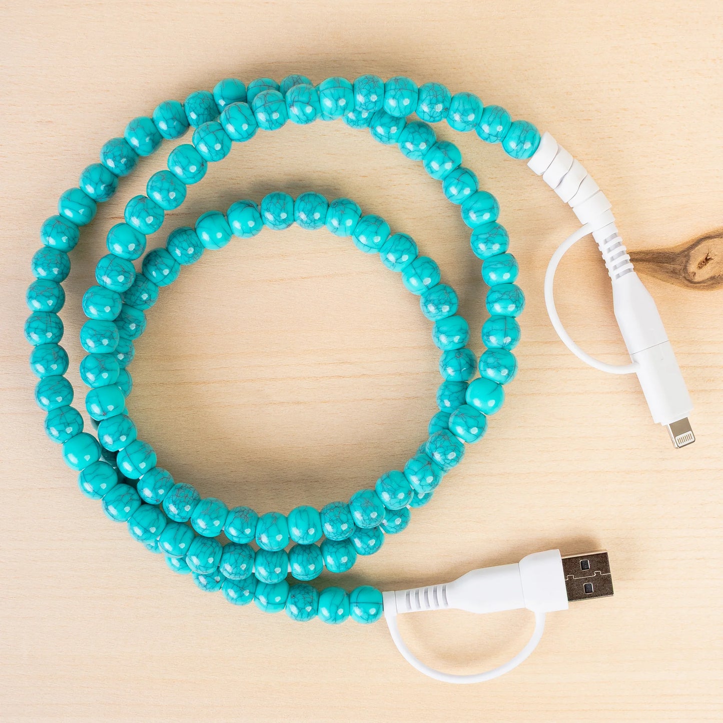 4-in-1 Beaded Charging Cable